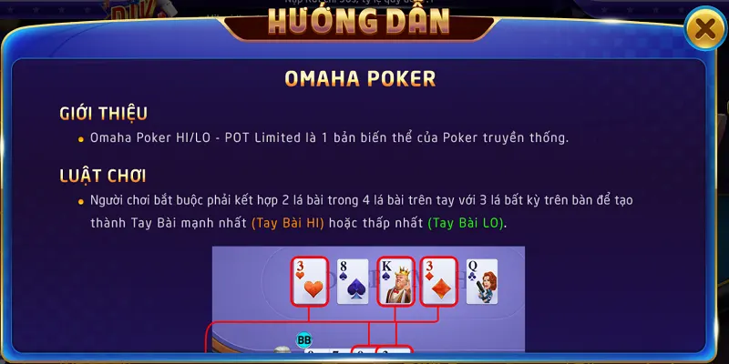 Omaha Poker thú vị