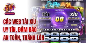 Các web tài xỉu uy tín - Đảm bảo an toàn thắng lớn